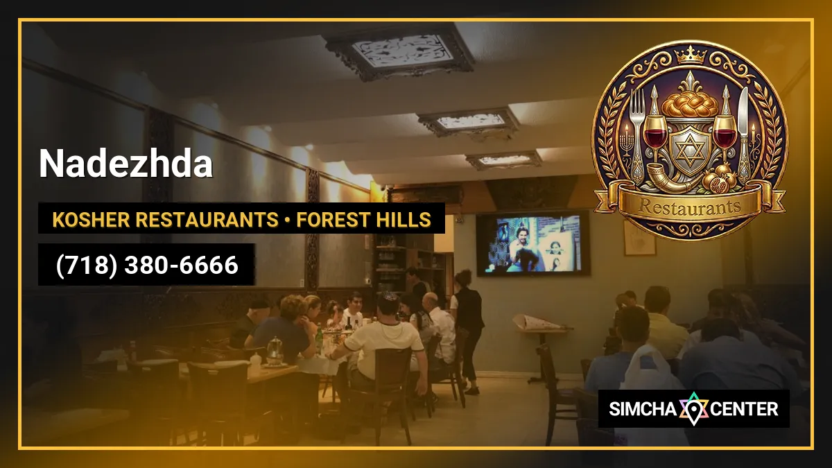 Nadezhda — Kosher Restaurants