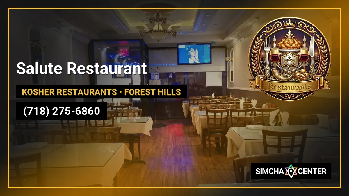 Salute Restaurant — Kosher Restaurants