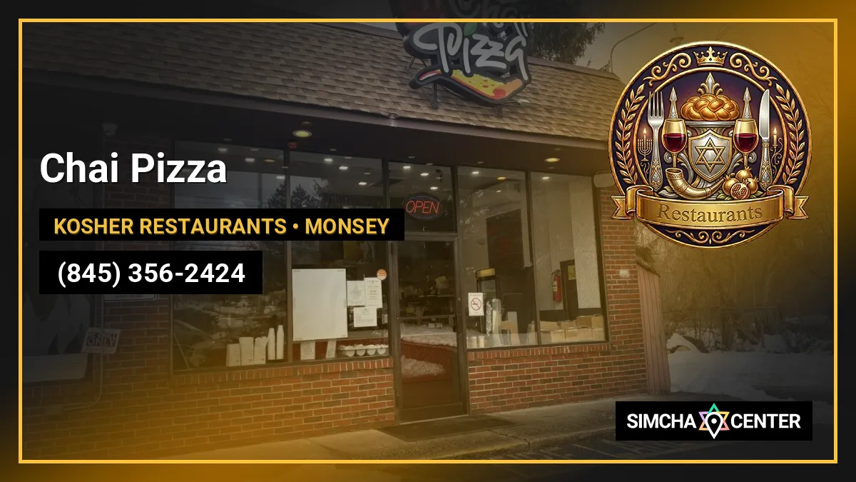 Chai Pizza — Kosher Restaurants