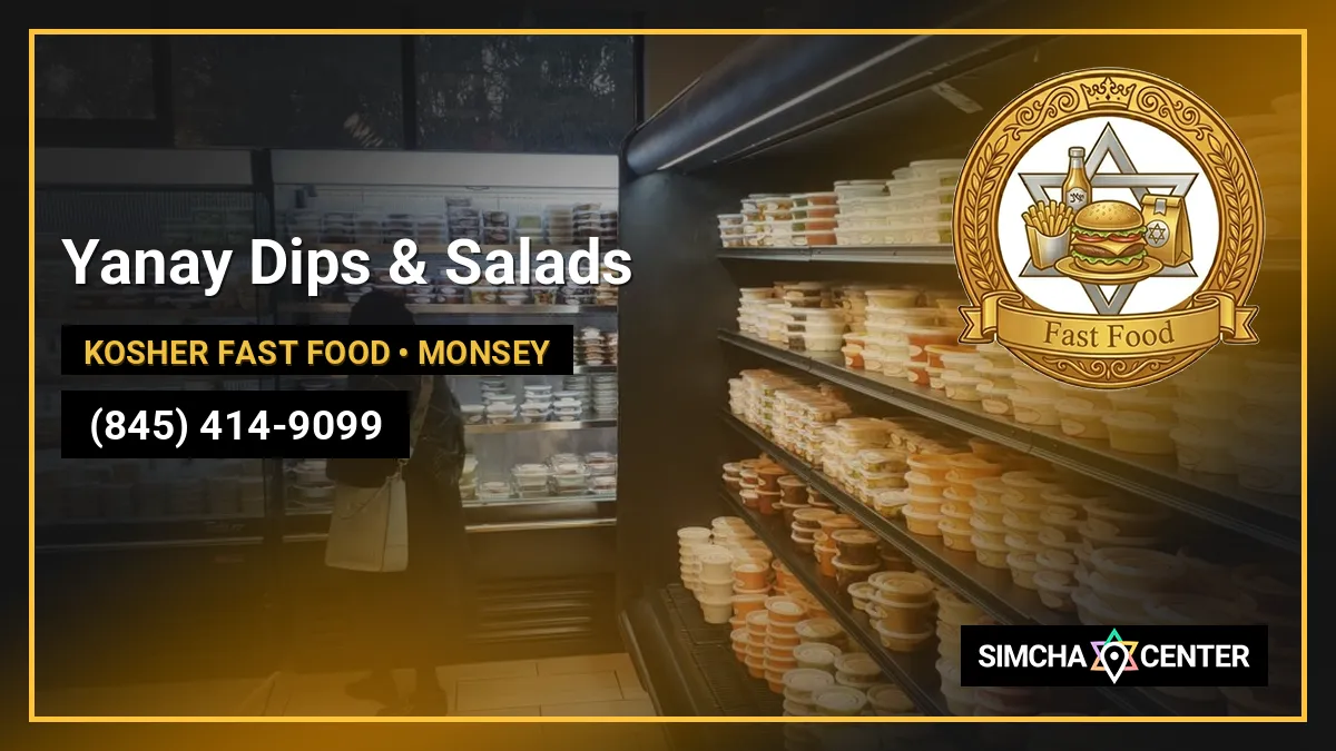 Yanay Dips & Salads — Kosher Fast Food