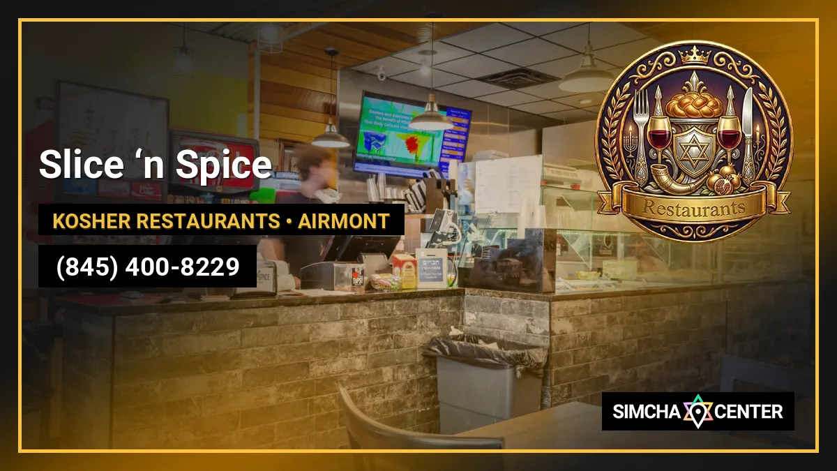Slice ‘n Spice — Kosher Restaurants