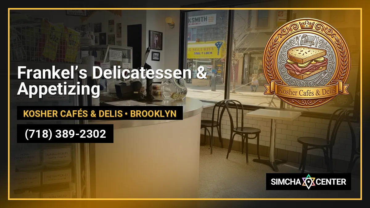 Frankel’s Delicatessen & Appetizing — Kosher Cafés & Delis