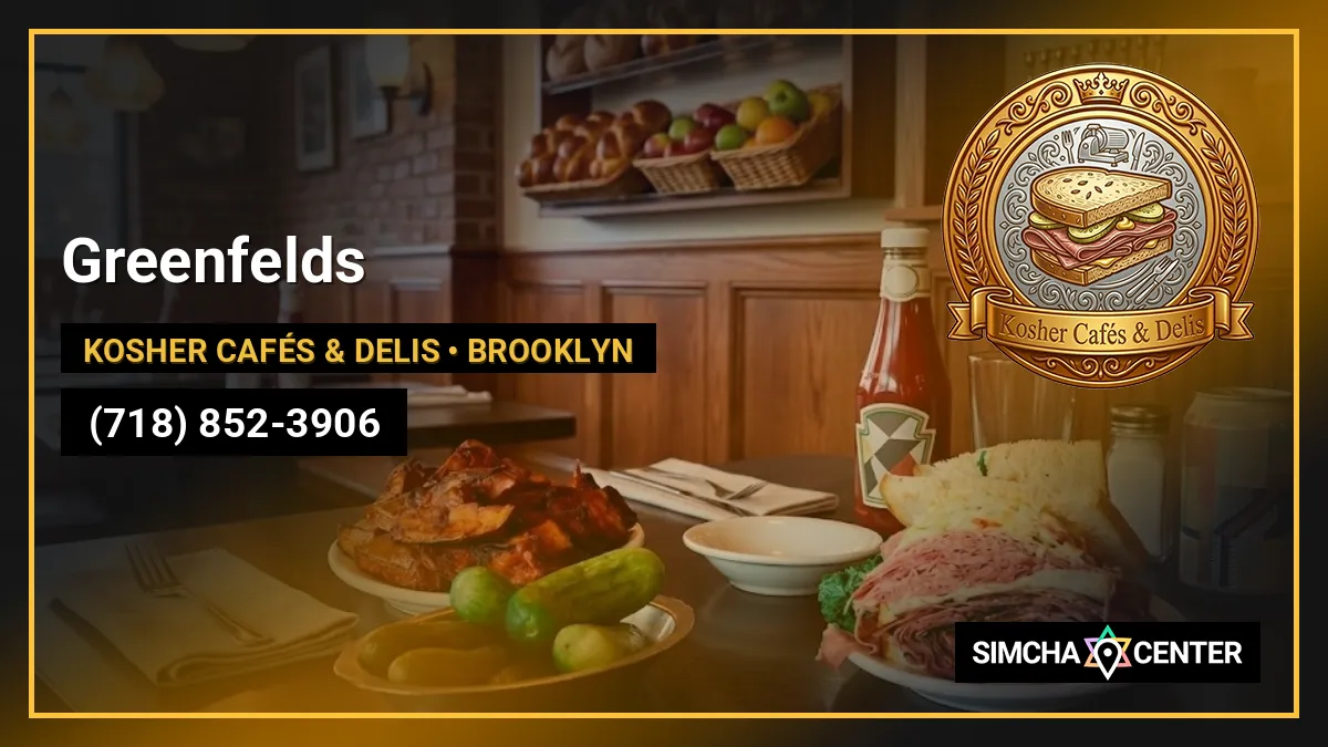Greenfelds — Kosher Cafés & Delis