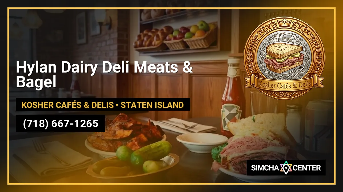 Hylan Dairy Deli Meats & Bagel — Kosher Cafés & Delis