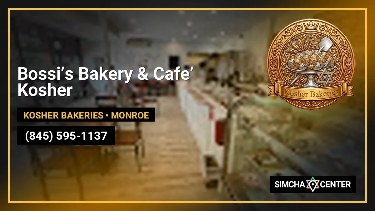Bossi’s Bakery & Cafe’ Kosher — Kosher Bakeries