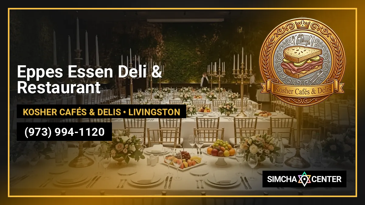 Eppes Essen Deli & Restaurant — Kosher Cafés & Delis