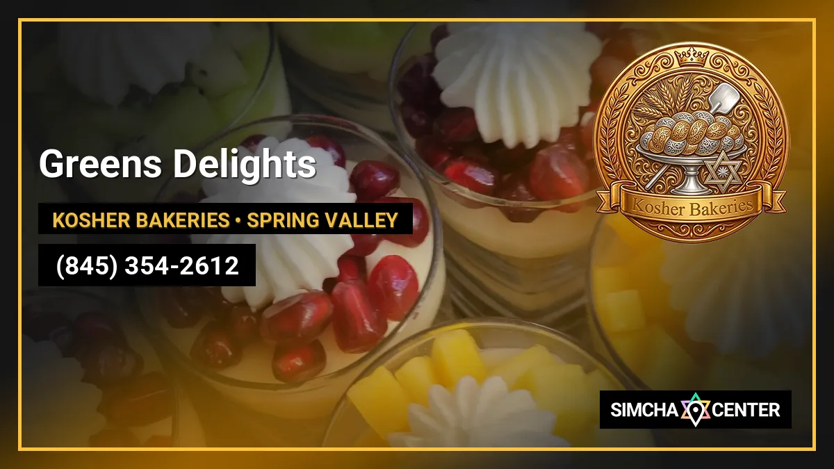 Greens Delights — Kosher Bakeries