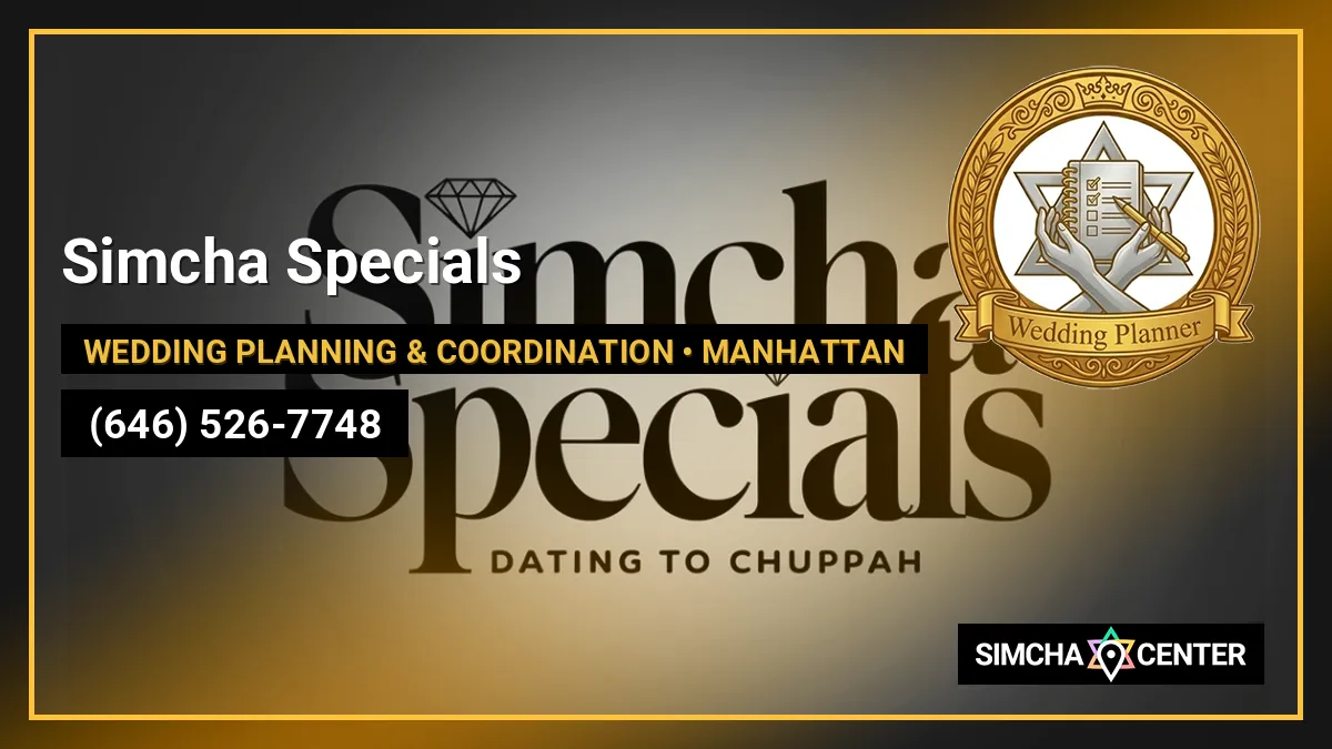 Simcha Specials — Wedding Planning & Coordination