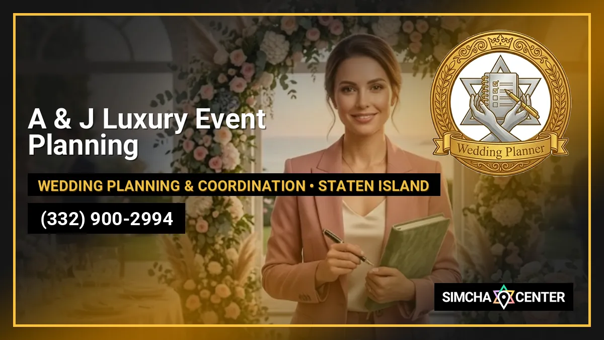 A & J Luxury Event Planning — Wedding Planning & Coordination