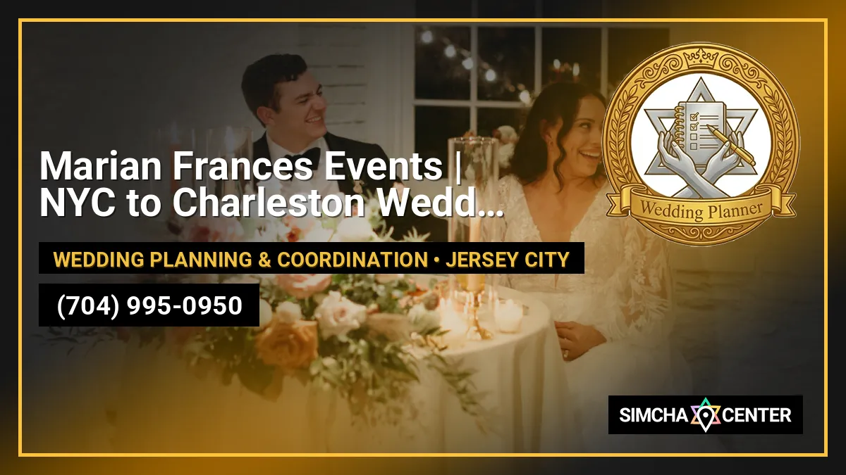 Marian Frances Events | NYC to Charleston Wedding & Event Planners — Wedding Planning & Coordination