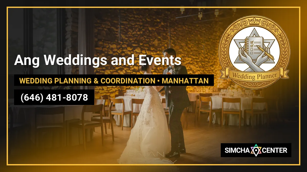 Ang Weddings and Events — Wedding Planning & Coordination