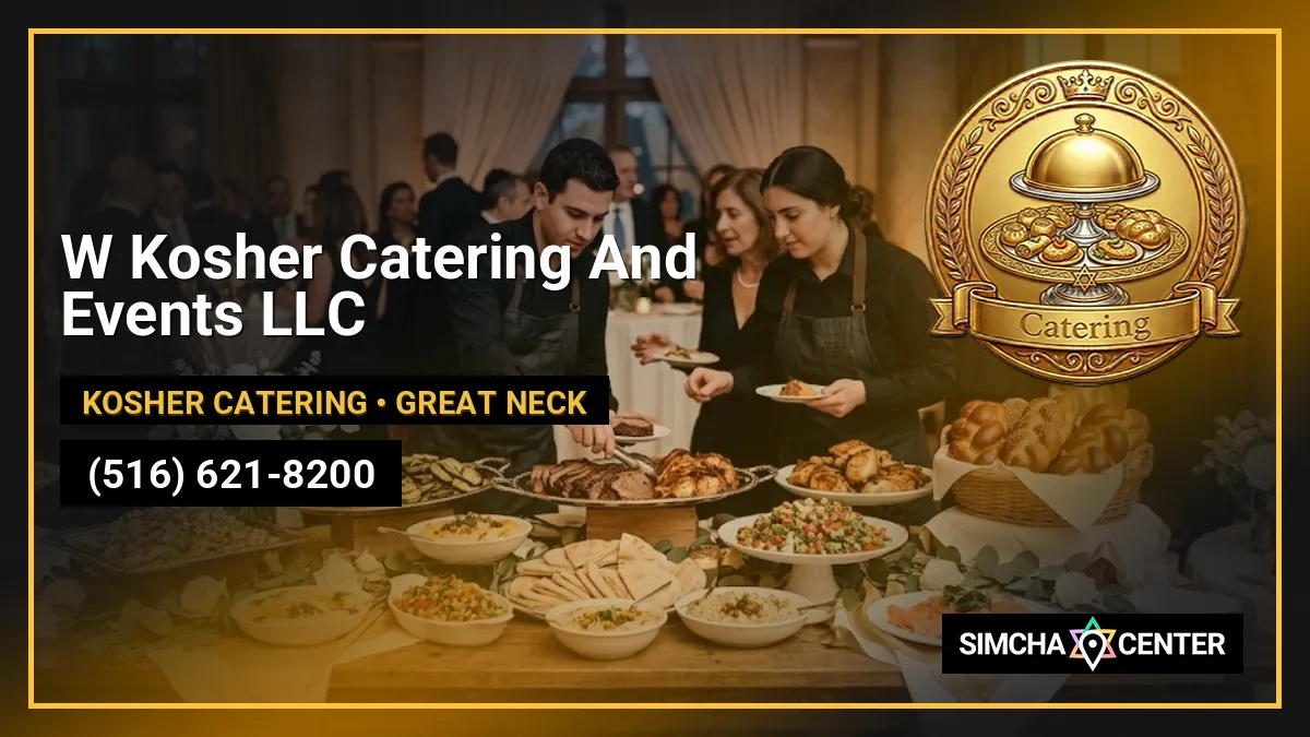 W Kosher Catering And Events LLC — Kosher Catering