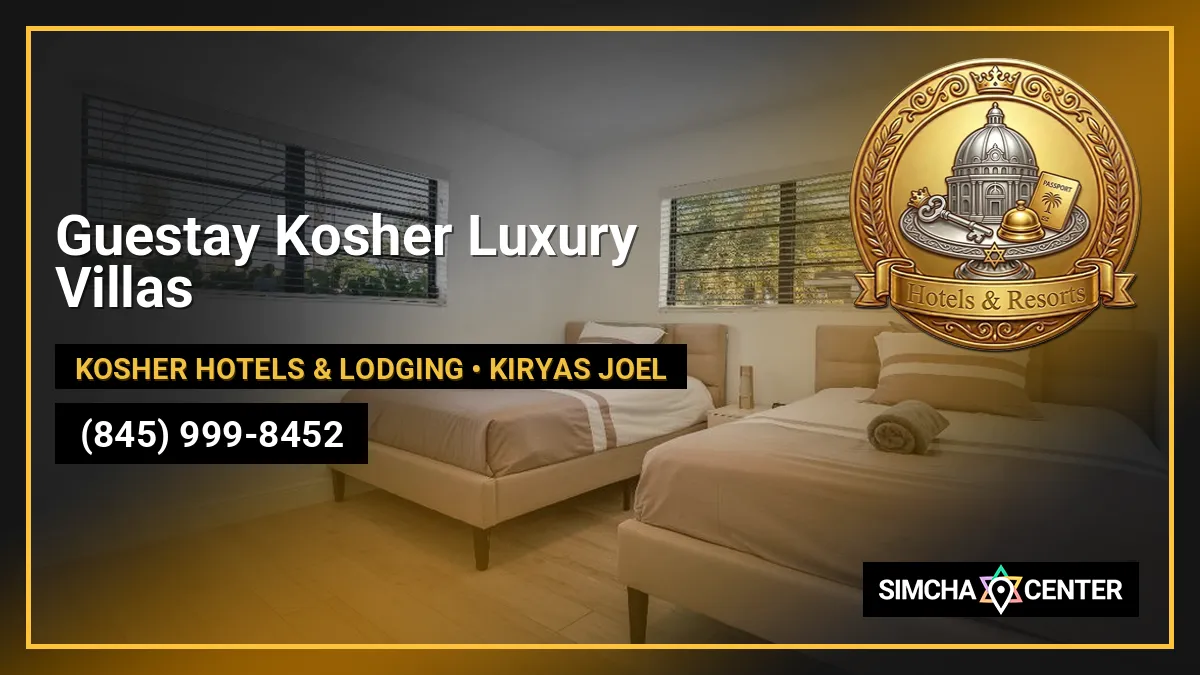 Guestay Kosher Luxury Villas — Kosher Hotels & Lodging