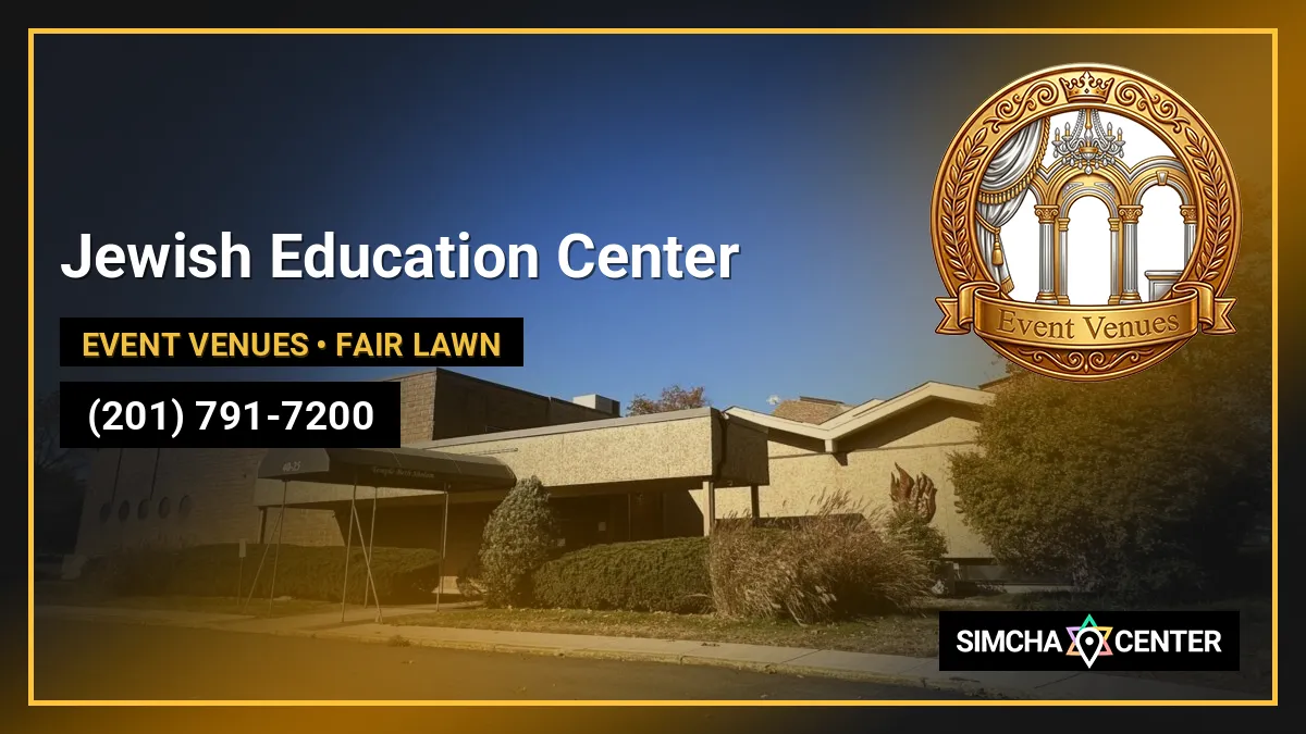 Jewish Education Center — Event Venues