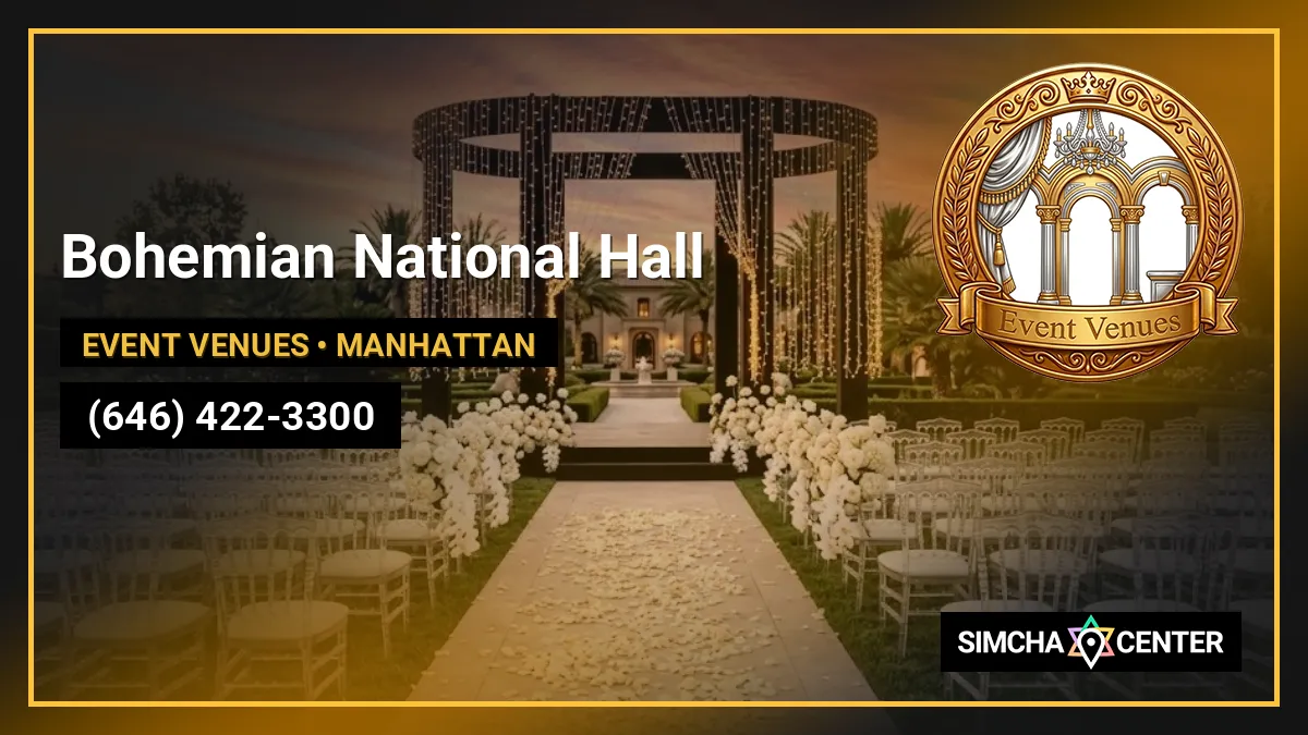 Bohemian National Hall — Event Venues