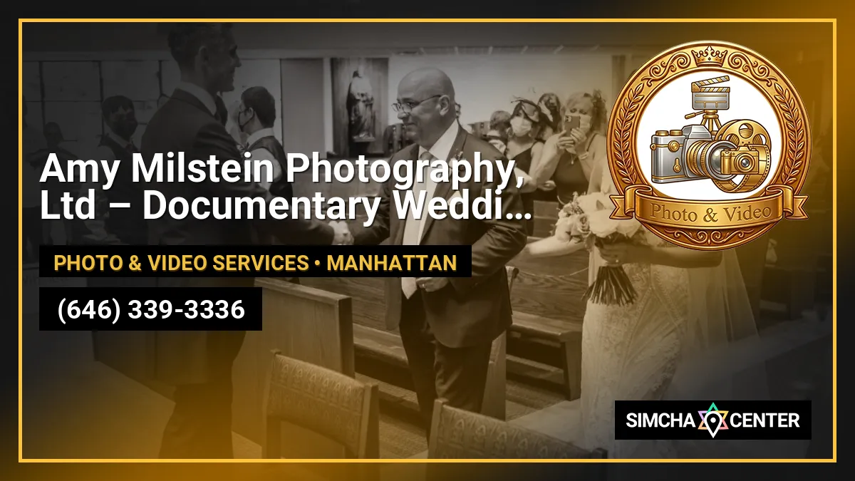 Amy Milstein Photography, Ltd – Documentary Wedding & Elopement Photographer in NYC — Photo & Video Services