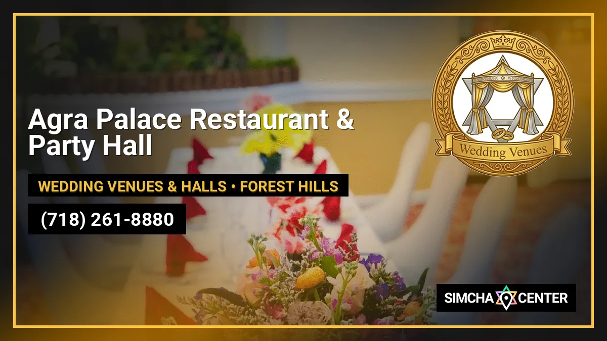 Agra Palace Restaurant & Party Hall — Wedding Venues & Halls