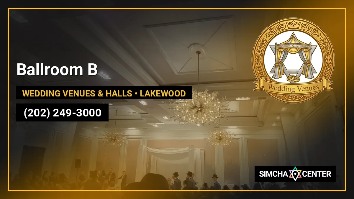 Ballroom B — Wedding Venues & Halls