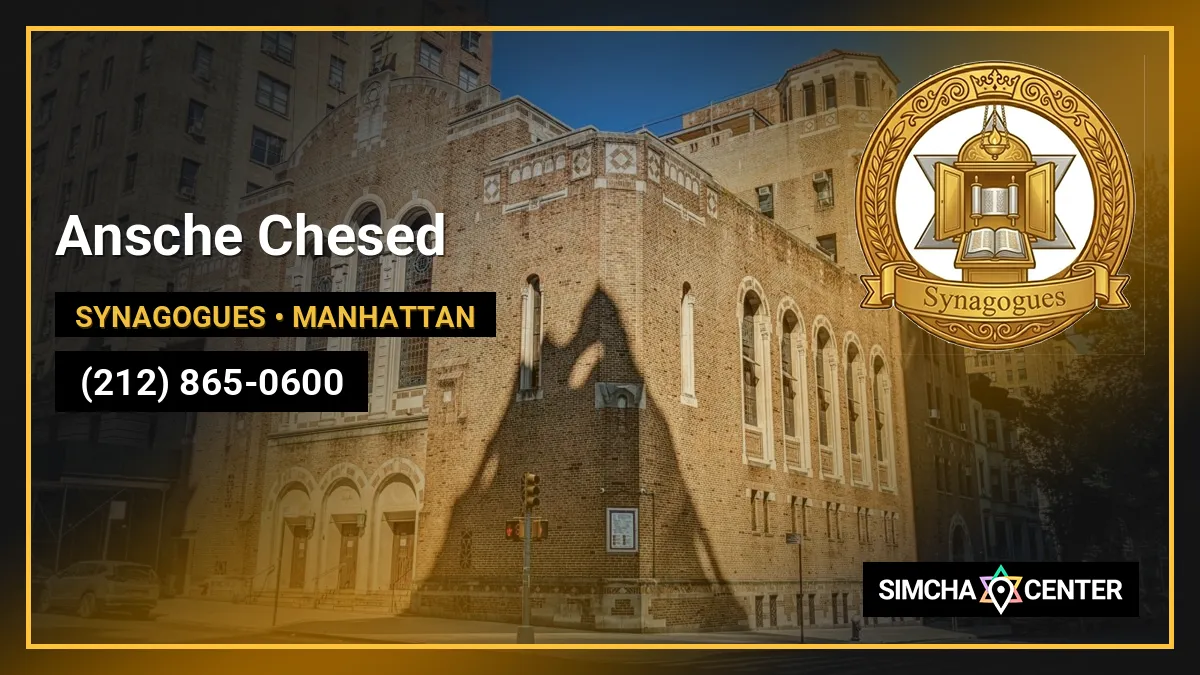 Ansche Chesed — Synagogues