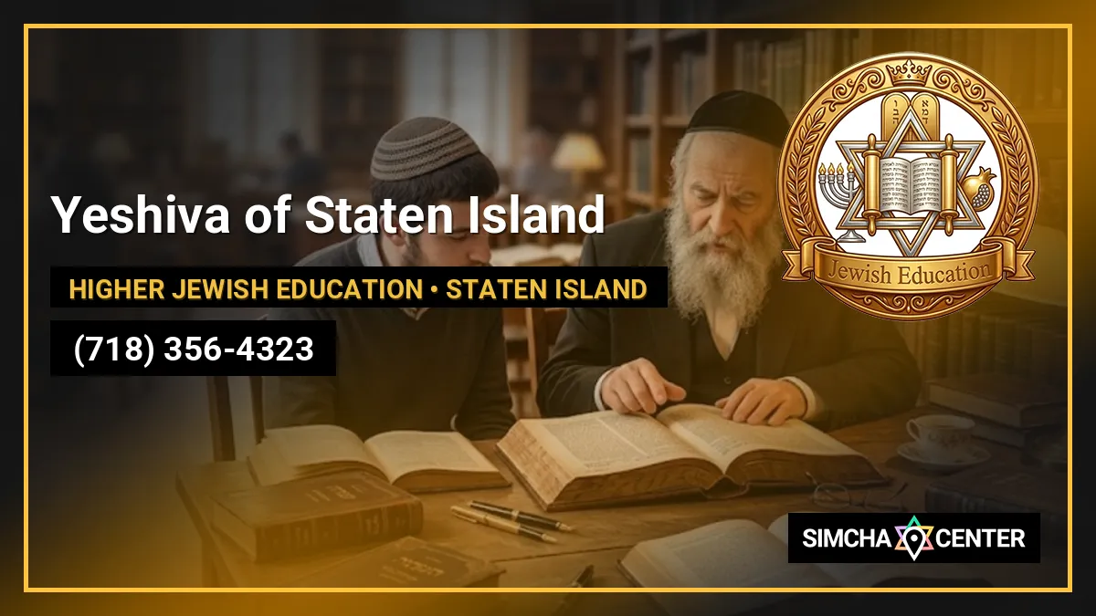 Yeshiva of Staten Island — Higher Jewish Education