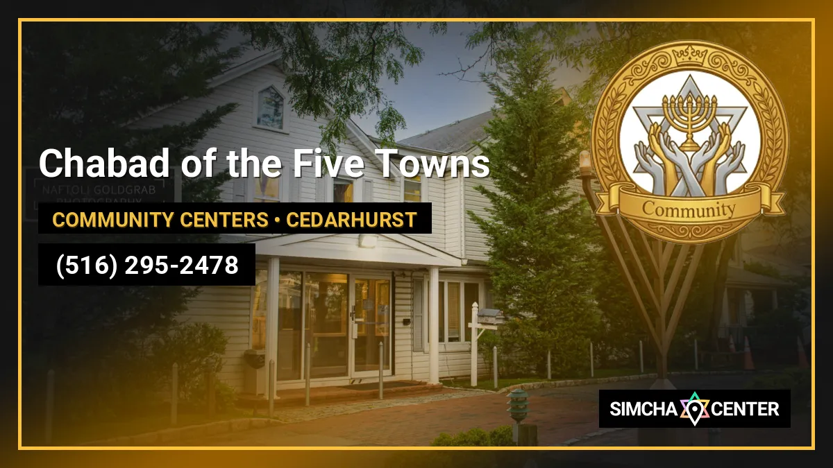 Chabad of the Five Towns — Community Centers