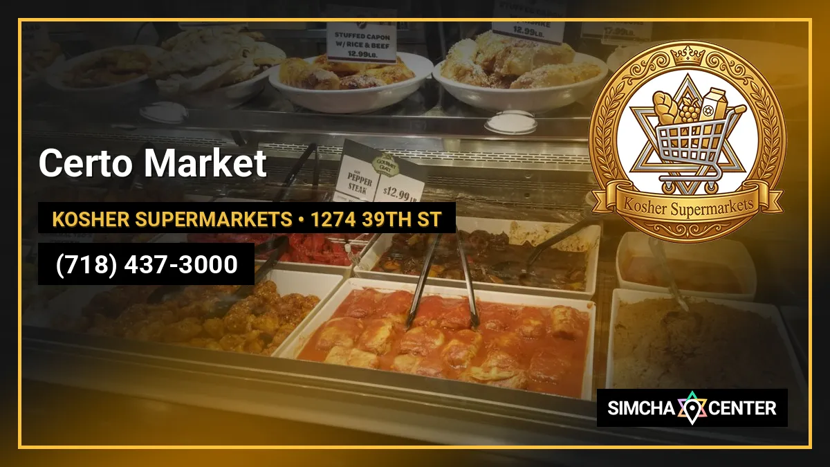 Certo Market — Kosher Supermarkets