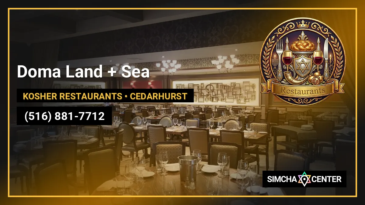 Doma Land + Sea — Kosher Restaurants