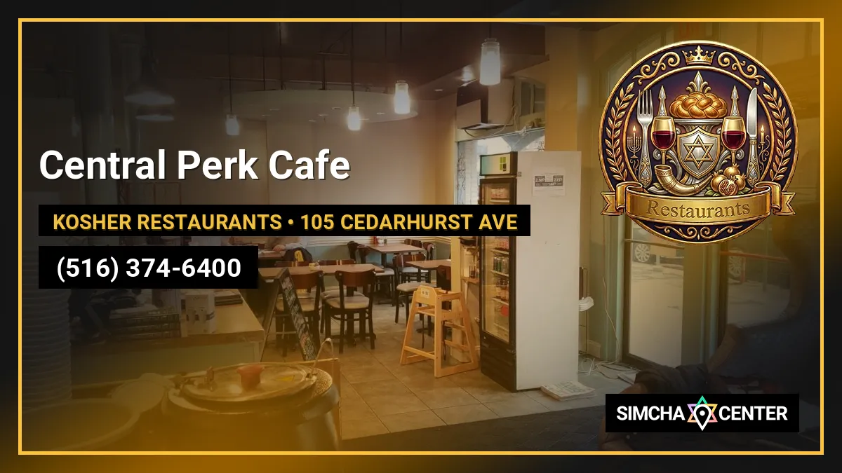 Central Perk Cafe — Kosher Restaurants