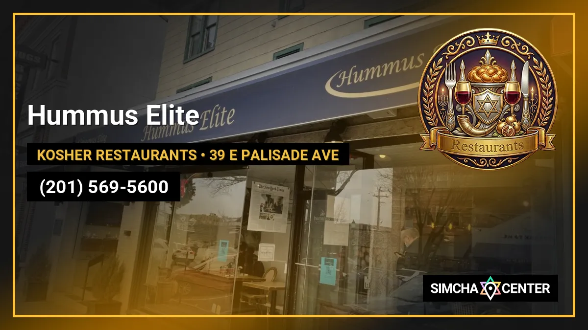 Hummus Elite — Kosher Restaurants