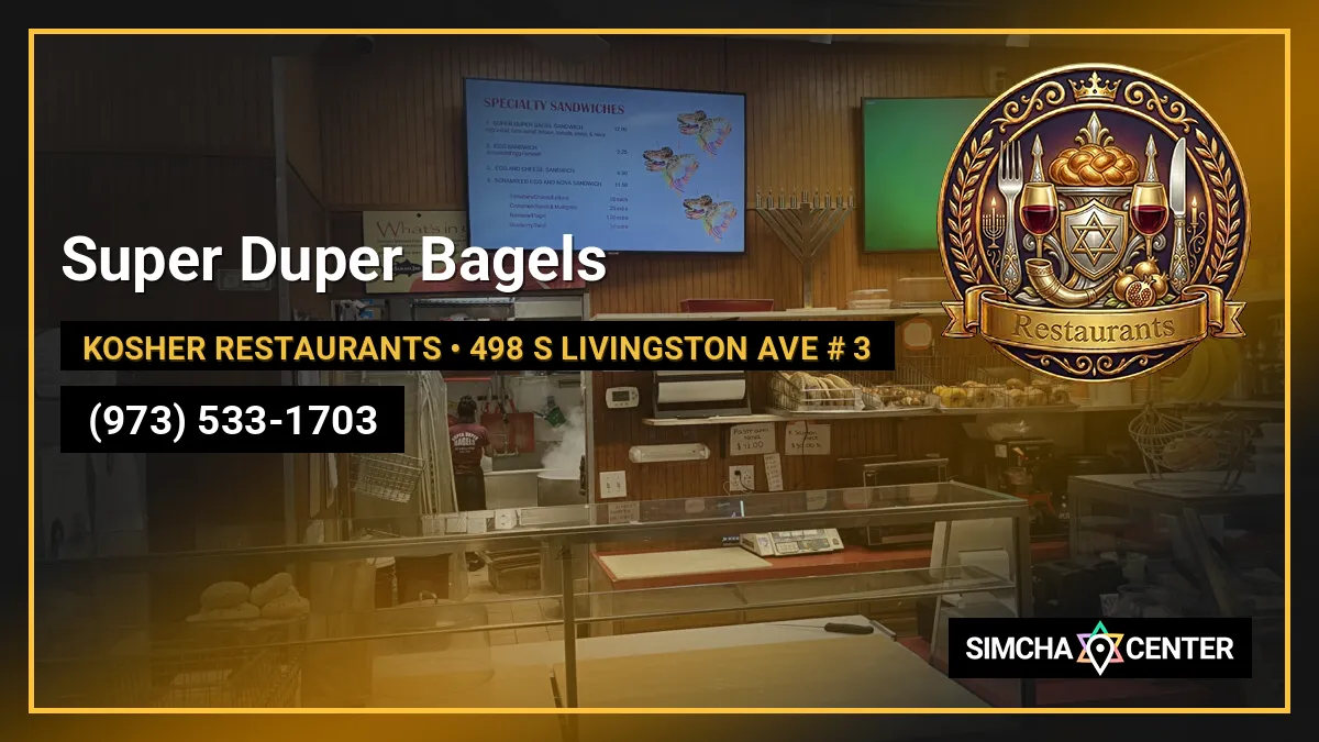 Super Duper Bagels — Kosher Restaurants