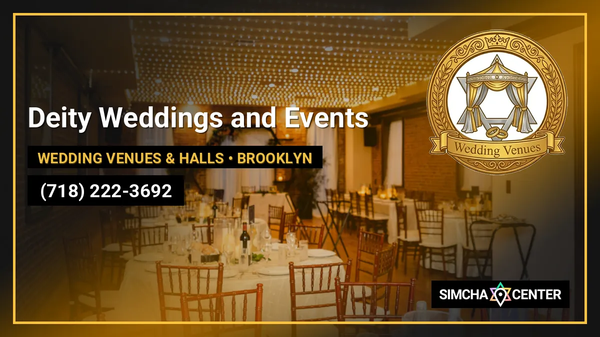 Deity Weddings and Events — Wedding Venues & Halls