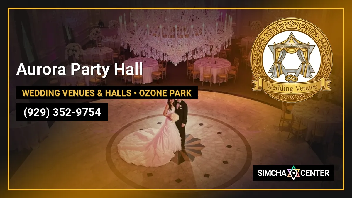 Aurora Party Hall — Wedding Venues & Halls