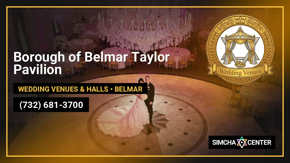 Borough of Belmar Taylor Pavilion — Wedding Venues & Halls