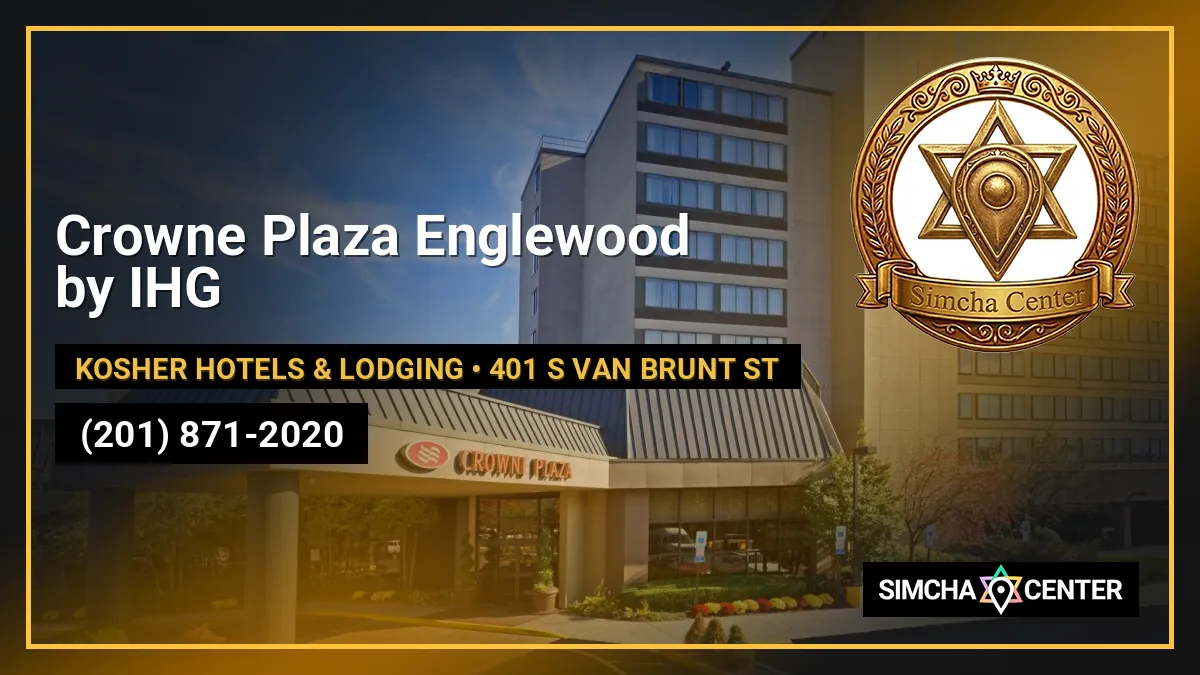 Crowne Plaza Englewood by IHG — Kosher Hotels & Lodging