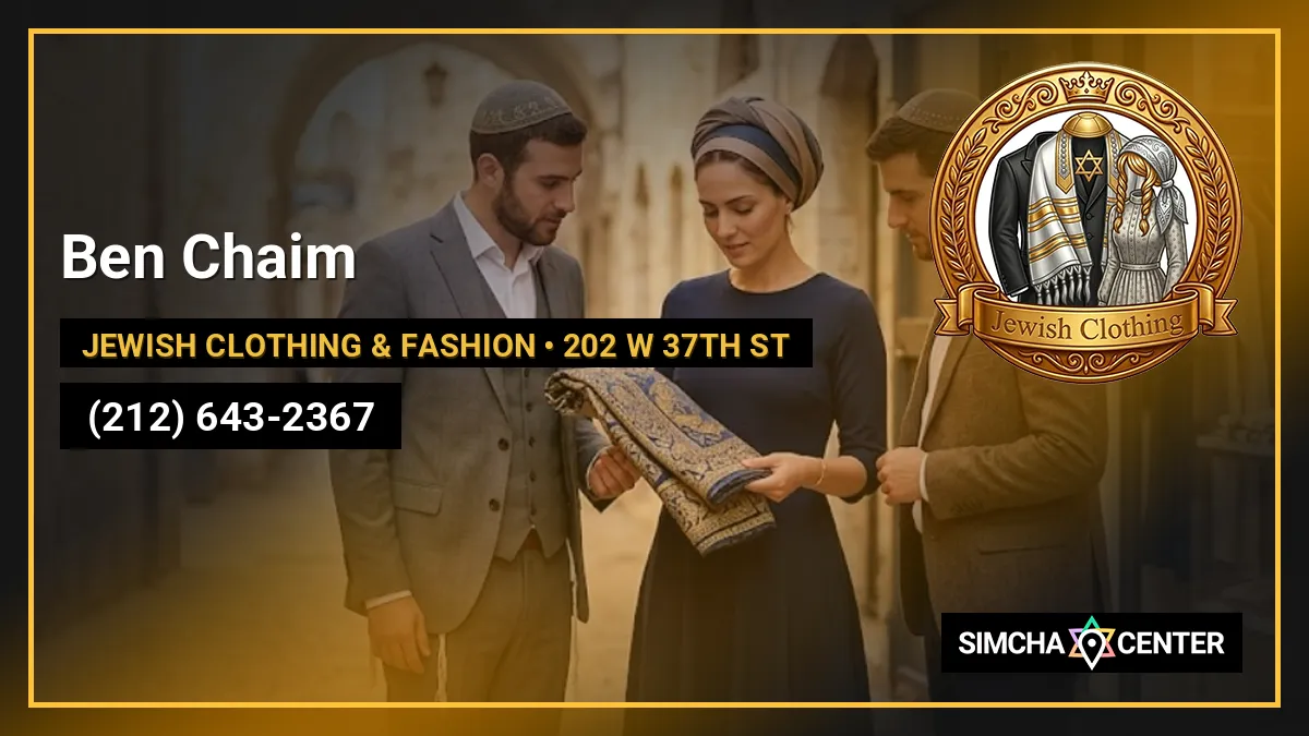 Ben Chaim — Jewish Clothing & Fashion