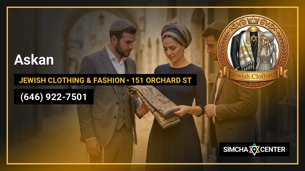 Askan — Jewish Clothing & Fashion