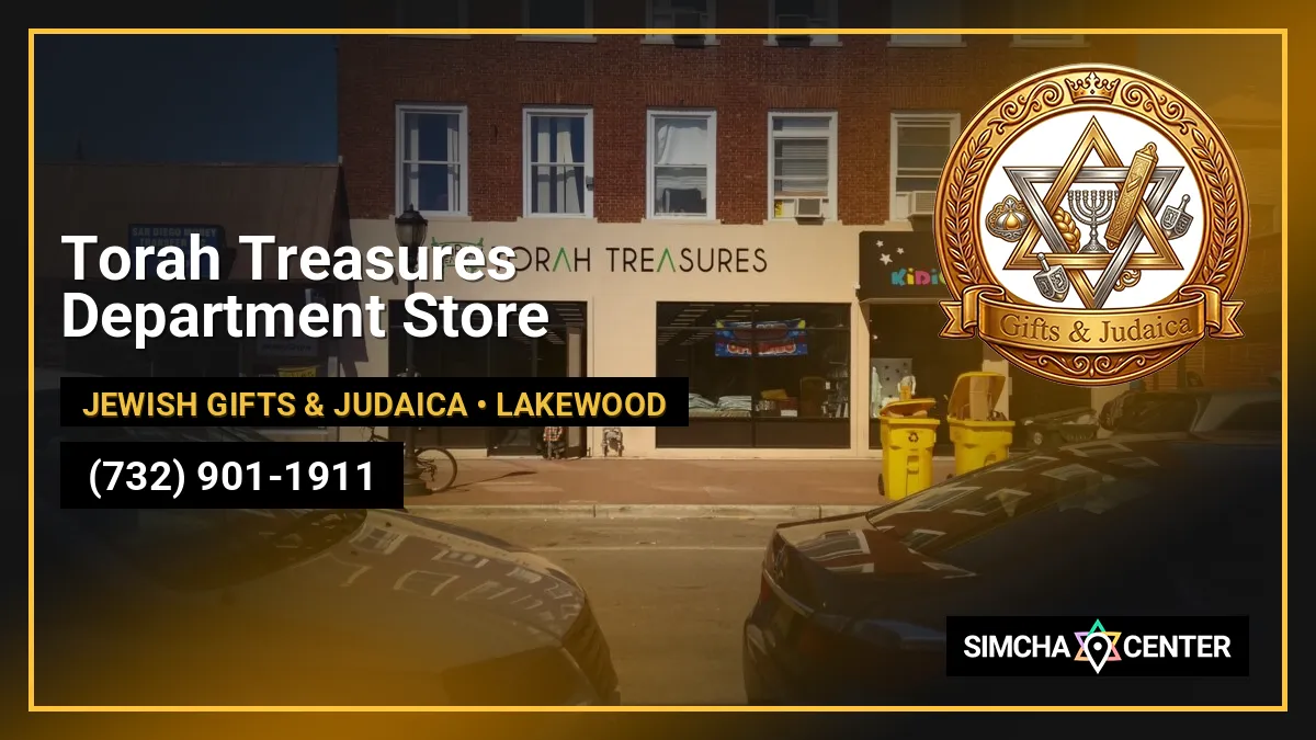 Torah Treasures Department Store — Jewish Gifts & Judaica
