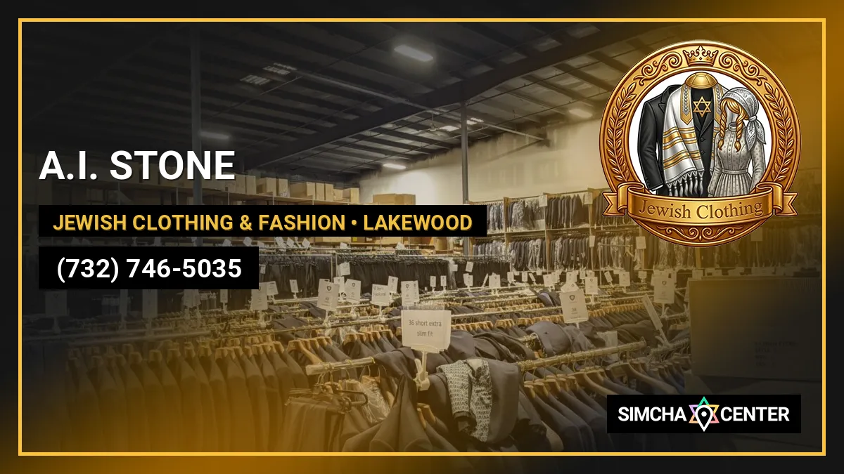 A.I. STONE — Jewish Clothing & Fashion