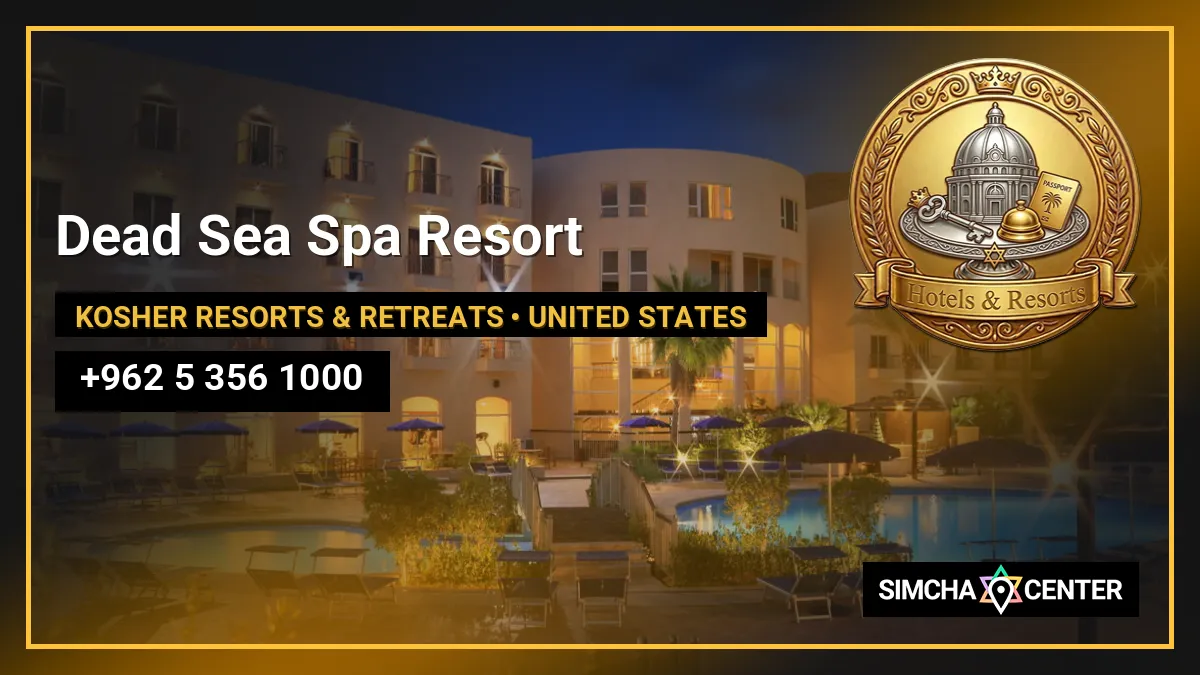 Dead Sea Spa Resort — Kosher Hotels & Lodging