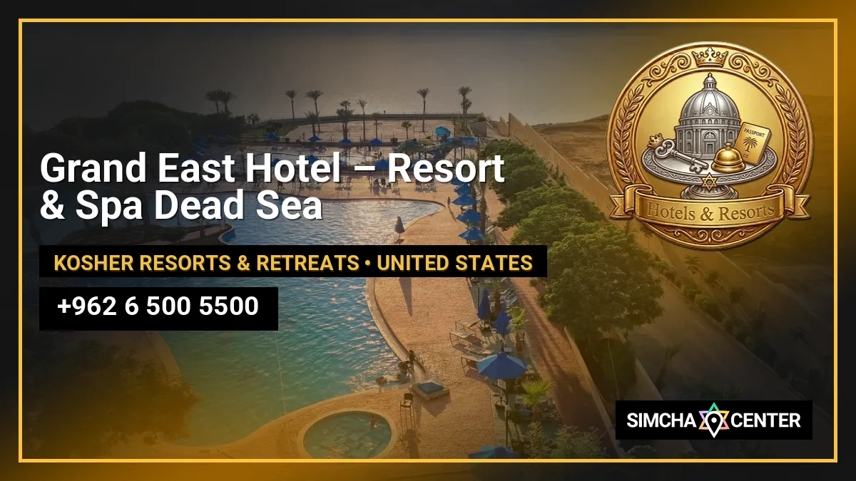 Grand East Hotel – Resort & Spa Dead Sea — Kosher Hotels & Lodging