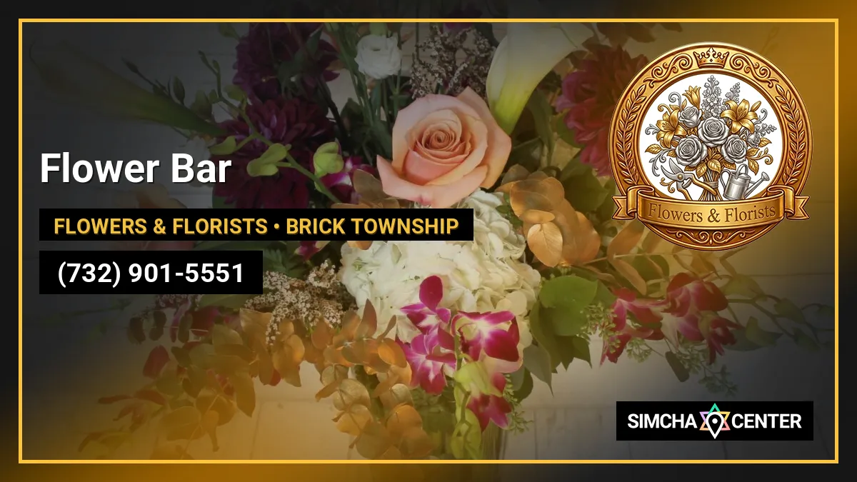 Flower Bar — Flowers & Florists