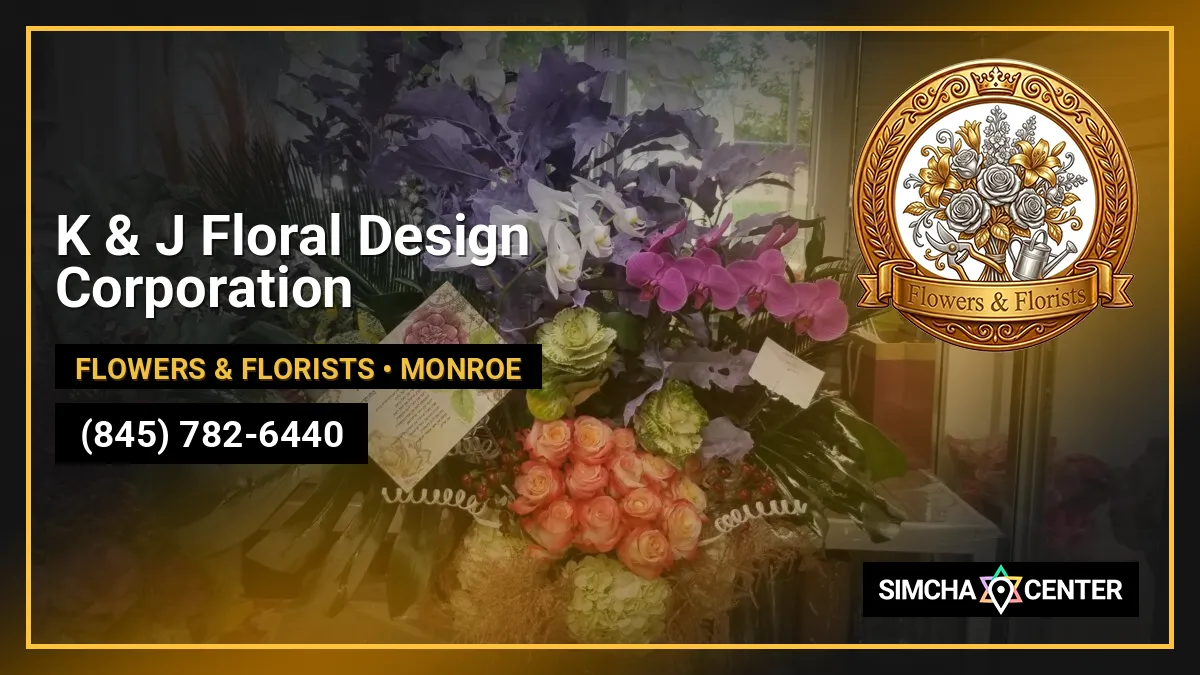 K & J Floral Design Corporation — Flowers & Florists