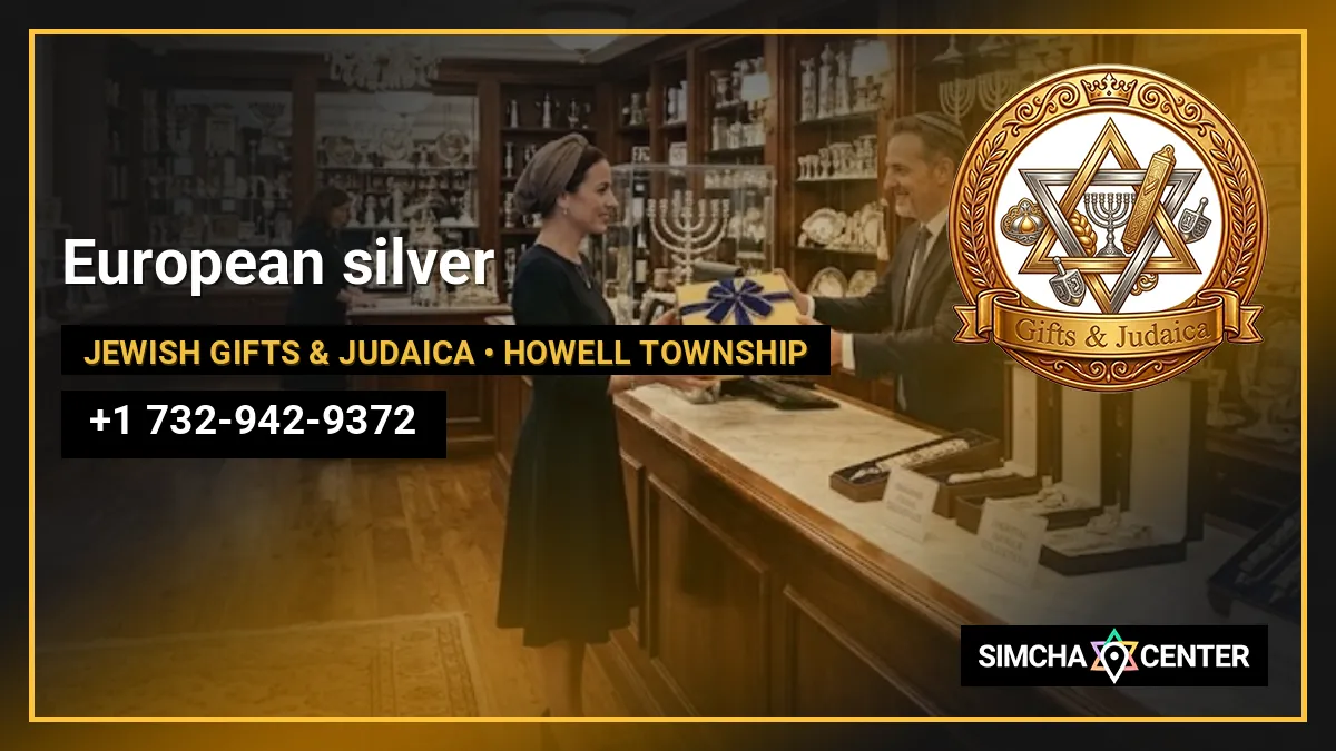 European silver — Jewish Gifts & Judaica