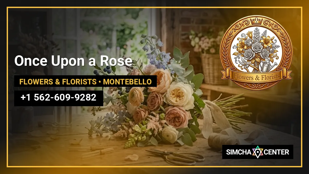 Once Upon a Rose — Flowers & Florists