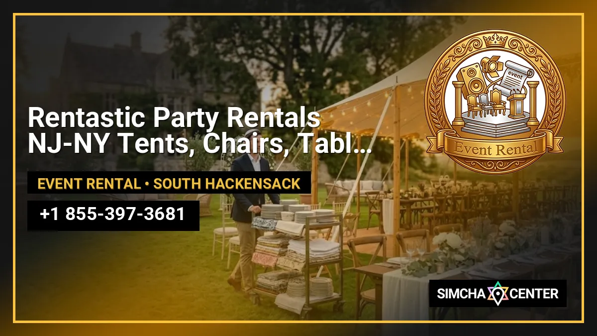 Rentastic Party Rentals NJ-NY Tents, Chairs, Tables, Linens & Event Equipment — Event Rental
