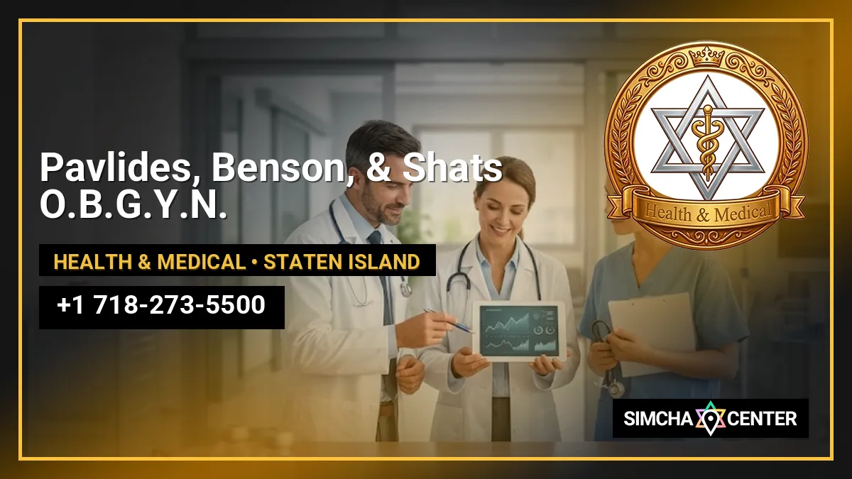 Pavlides, Benson, & Shats O.B.G.Y.N. — Health & Medical