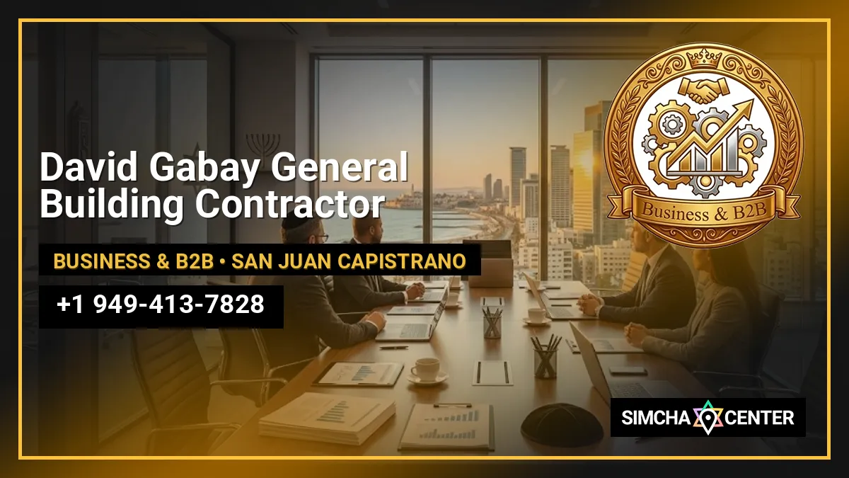 David Gabay General Building Contractor — Business & B2B
