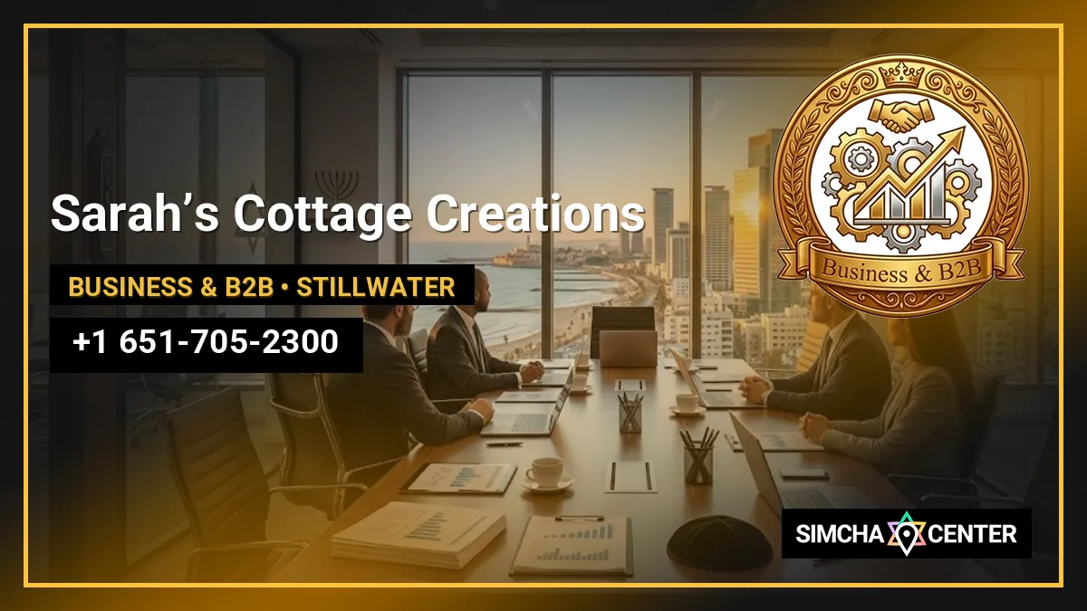 Sarah’s Cottage Creations — Business & B2B