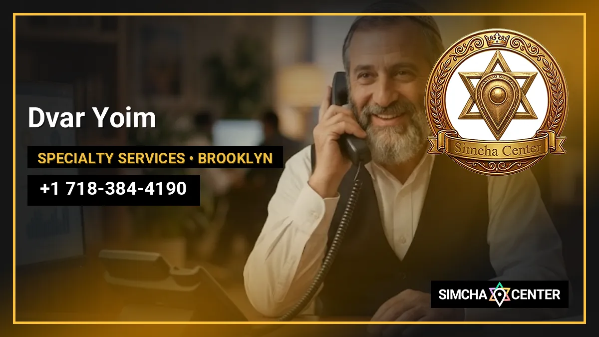 Dvar Yoim — Specialty Services