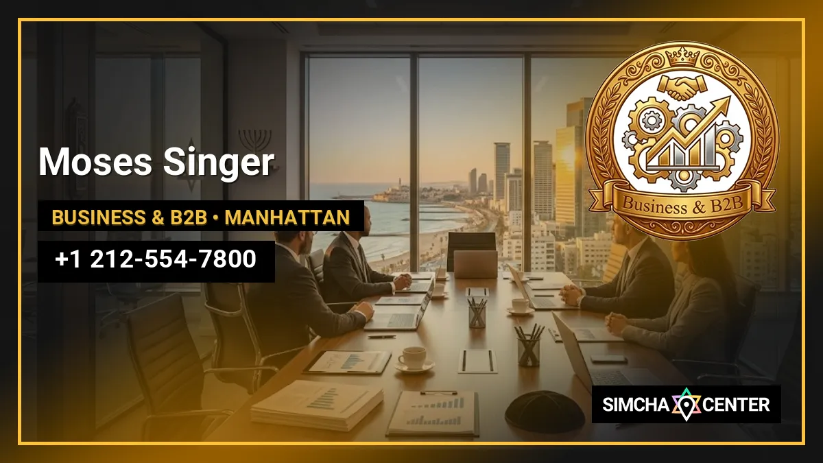Moses Singer — Business & B2B